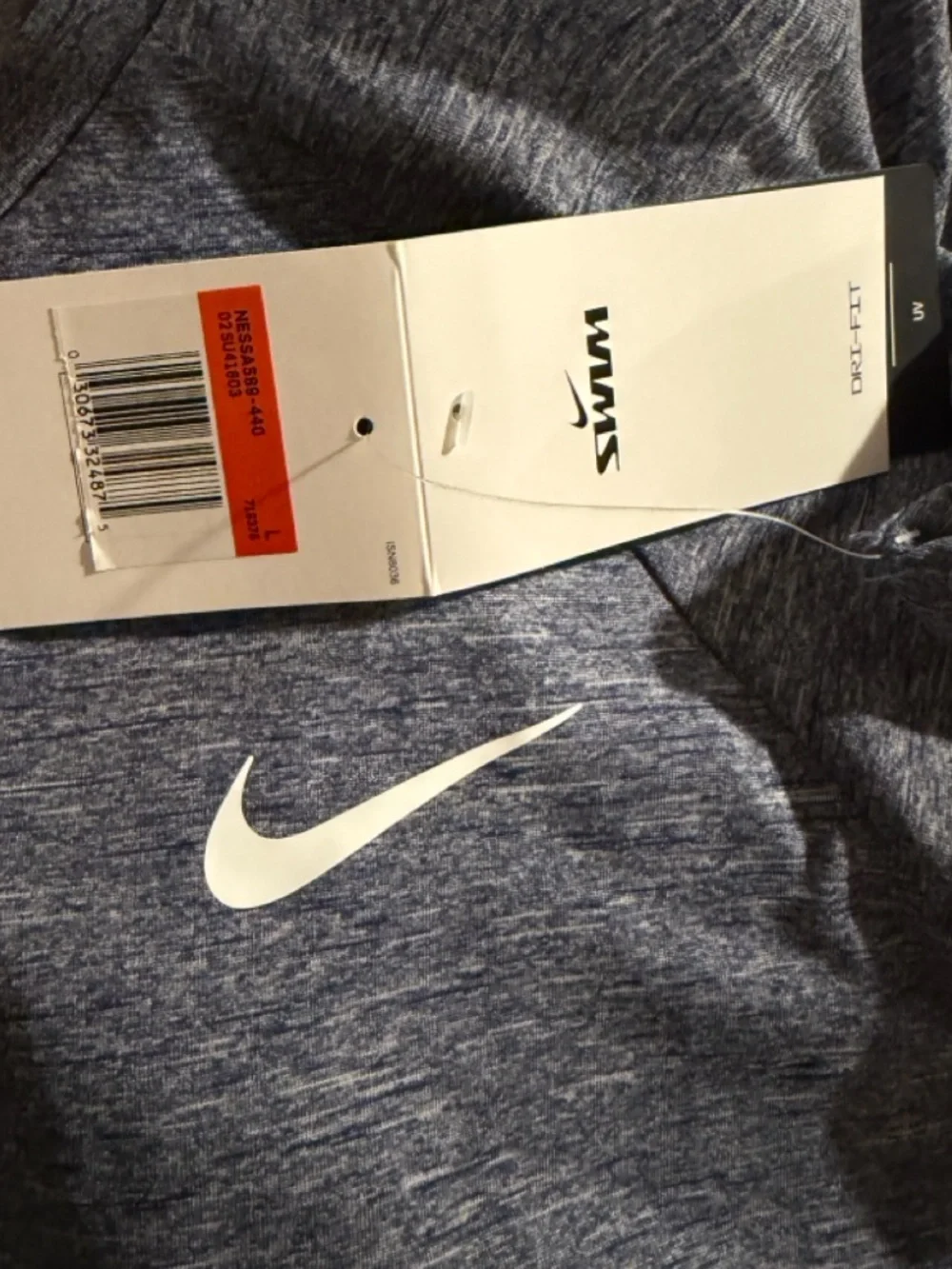 Nike Swim Hydroguard Essential Dri-FIT UV ShortSleeve Top Size Men’s Large (NWT)